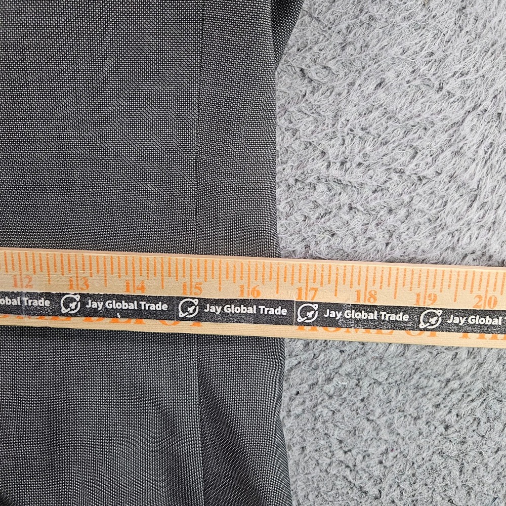 Armani Exchange Mens Grey Two Button Blazer‎ Jacket 36R Slim Fit Sport Coat - Picture 12 of 14